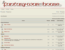 Tablet Screenshot of forum.fantasy-warehouse.de